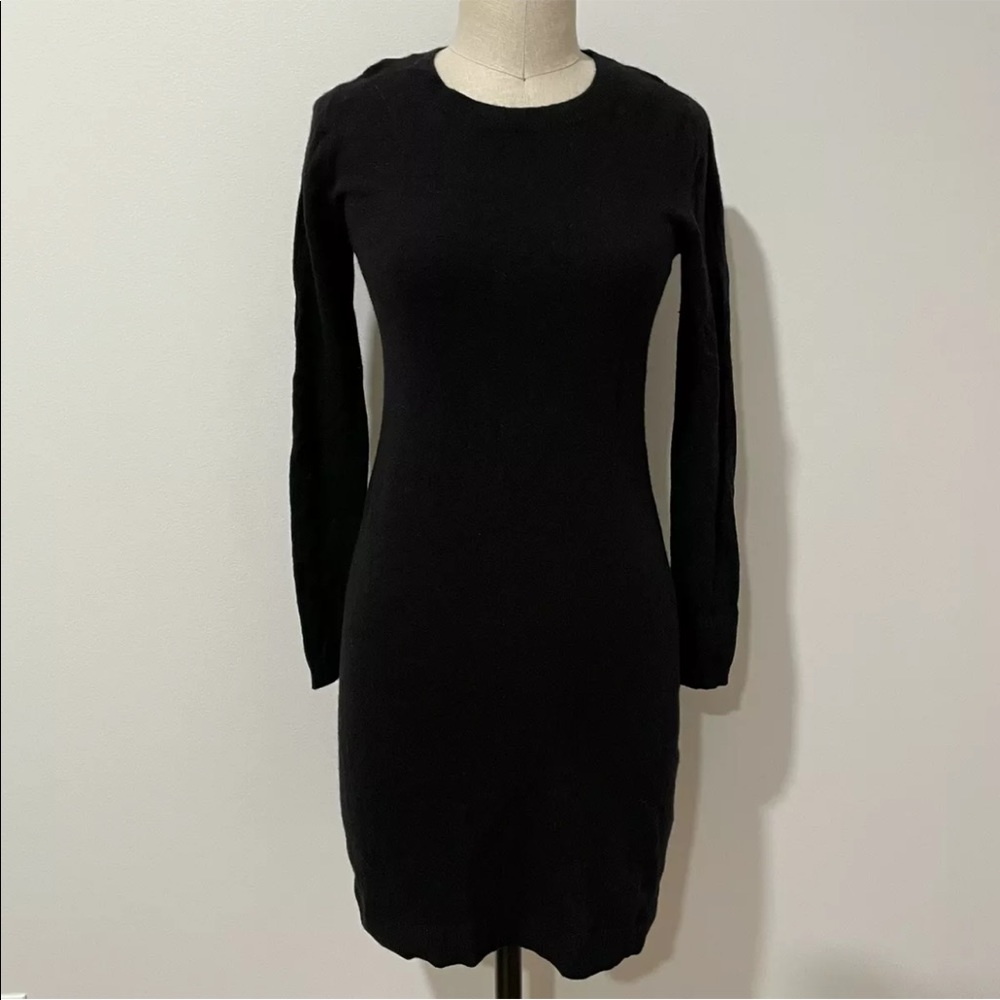 $139 Banana Republic Filpucci Black Knit Sweater Dress - Size XS